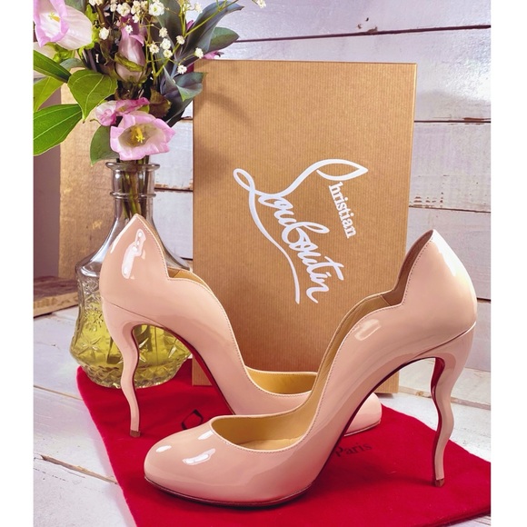 Christian Louboutin Shoes - Christian Louboutin Baby Pink “Wawy Dolly 100mm” Stiletto Heels